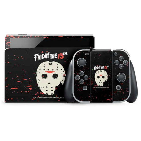 Warner Bros Friday the 13th Friday The 13th Nintendo Switch OLED (2021) Skin